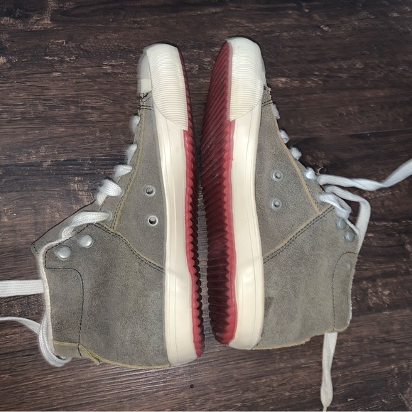 Vintage La Gear Women’s Suede Lace Up Hi Tops Size 7.5 Excellent Condition - Picture 5 of 8